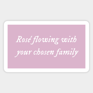 Rose Flowing Lyrics Magnet